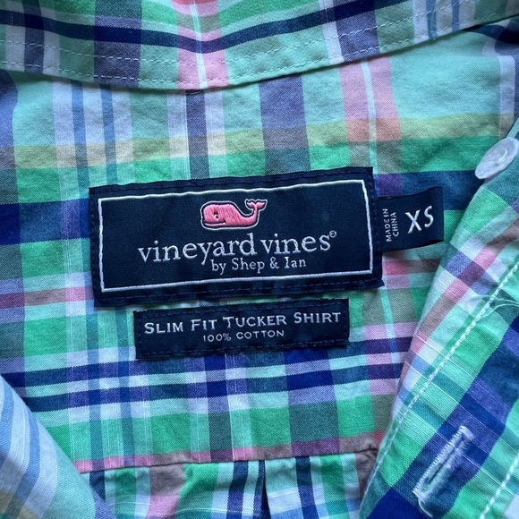 Mens Vineyard Vines Slim Fit Tucker long sleeve button down (xsmall) - Picture 2 of 2